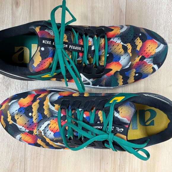 Nike Air Zoom Pegasus 38 US 12 Jordan Moss Collab Allways All Ways Running Shoe - Picture 10 of 11
